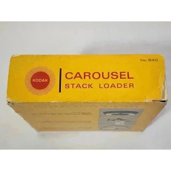 Kodak Carousel Stack Loader Model‎ B40 Slide Tray Vintage in Box w/Instructions - Picture 11 of 16